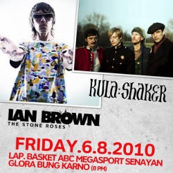 Ian Brown & Kula Shaker Siap Guncang Jakarta 6 Agustus