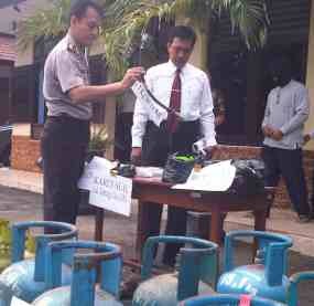 Penyuntik Elpiji di Madiun Dibekuk