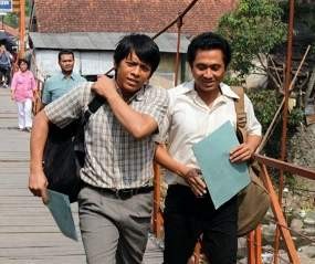 Sang Pemimpi Jenguk Ariel di Tahanan Mabes Polri