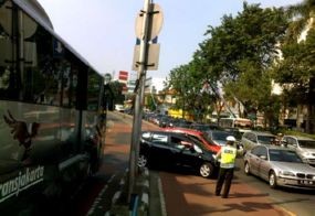 Satgas Sterilisasi Bisa Hemat Waktu Tempuh Bus TransJ 30%