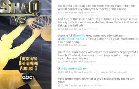 Shaq Cari Julukan & Ajak Bertinju di Twitter