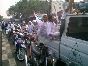 Jalur Konvoi FPI, KS Tubun - Monas