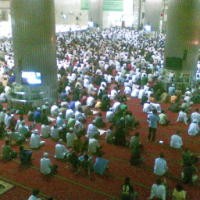 Salat Tarawih Digelar di Istiqlal Malam Ini