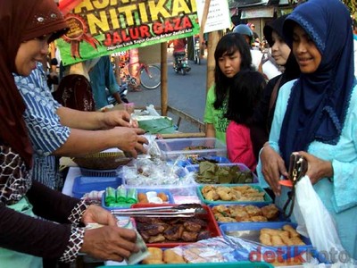 Pasar Sore Ramadan di Jalur Gaza