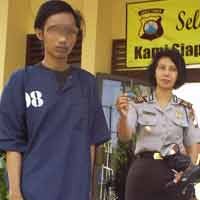 Gasak Motor Mio, Bagus Lebaran di Sel