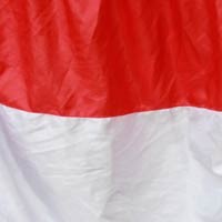 Santri Ponpes di Malang Kibarkan Merah Putih Raksasa