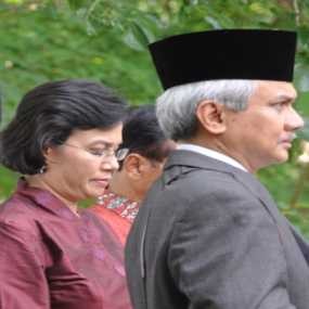  Sri Mulyani Hadiri Peringatan HUT ke 65 RI di Washington DC