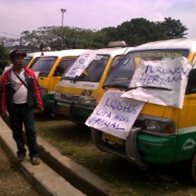 Sebagian Kendaraan Masih Layani Penumpang