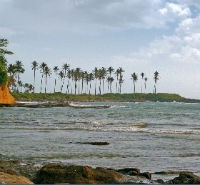 Pantai Pasir Putih Suka Hujan