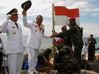 Peringatan HUT RI di Pulau Kisar
