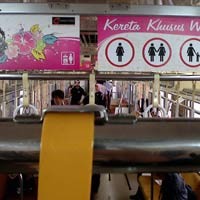 Lebih Aman dan Nyaman Naik Gerbong Khusus Wanita