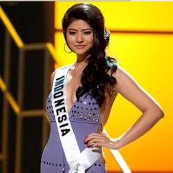 Qory Sandioriva Gagal Masuk 15 Besar Miss Universe 2010