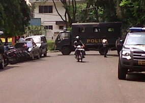 Antisipasi Aksi Bendera, Rumah Dinas Dubes Malaysia Dijaga Ketat