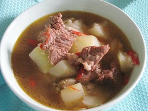 Resep Daging: Asam Segar Daging Labu