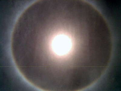 Matahari Halo di Tanjung Balai Karimun