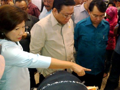 Mendag Sidak Pasar 