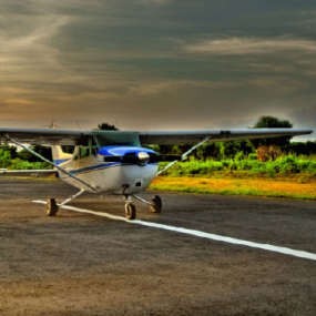 Pesawat Cessna Milik Sipil Jatuh di Banyuwangi