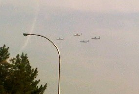 TNI AU: Hercules Terbang Formasi, Tak Ada Kaitan dengan Malaysia