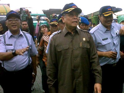 Menteri BUMN Pantau PT ASDP Sambut Arus Mudik