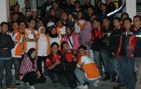 Komunitas Motor Honda Gelar Sahur On The Road