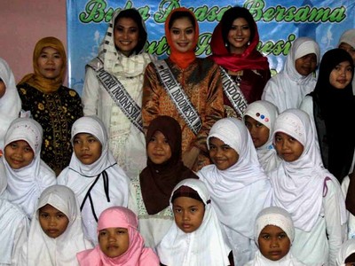 Puteri Indonesia di Panti Asuhan