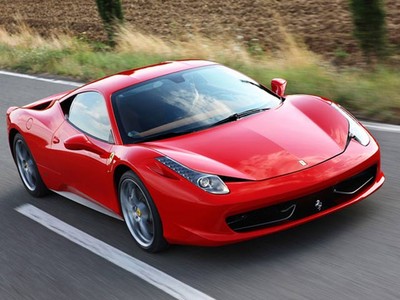 Ferrari 458 Italia Ditarik