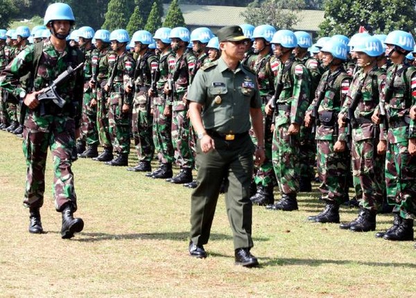 Penutupan Latihan Kontingen Garuda