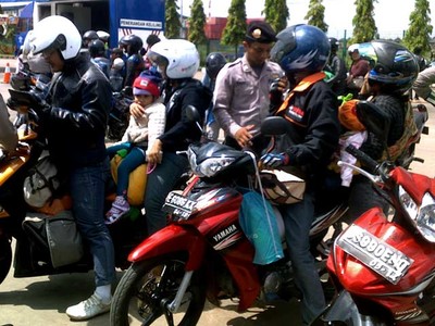 Mudik Bermotor Masih Jadi Pilihan