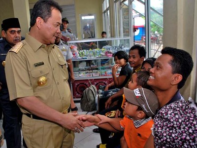 Gubernur Riau Sidak Posko Lebaran