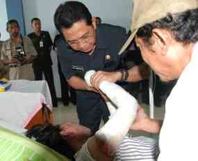 Biaya Pengobatan Korban Ditanggung Pemkab Sidoarjo