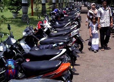 Pusdiklat Kejaksaan Jadi Tempat Parkir Dadakan