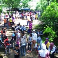 Pengunjung Taman Lalu Lintas Capai 8.000 Orang