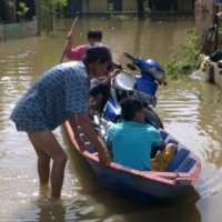 Ketinggian Air di Ceunteung Kembali Naik  