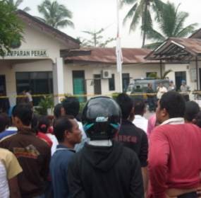 Kapolsek: Bripka Riswandi Tertembak 11 Peluru, Aiptu Sinulingga 4 Peluru, Aiptu Deto 1 Peluru