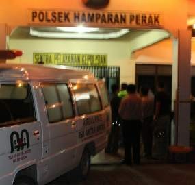 Penjagaan Polsek-polsek di Simalungun Diperketat