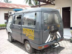 Mobil Polsek yang Dibakar Segera Diperbaiki