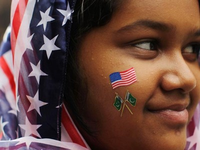 Parade Umat Muslim New York