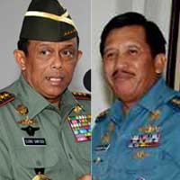 SBY Lantik Panglima TNI dan KSAL Baru Pukul 15.00 WIB