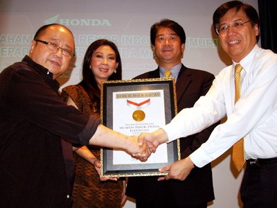 Honda Produsen Motor Terbanyak