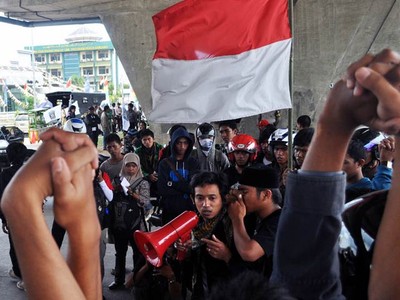 Aksi Menuntut Kedamaian di Tarakan