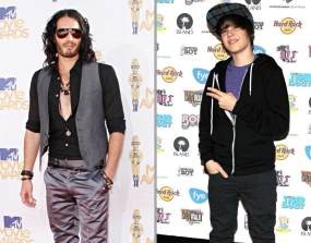 Russell Brand & Justin Bieber, Selebriti Pria dengan Busana Terburuk