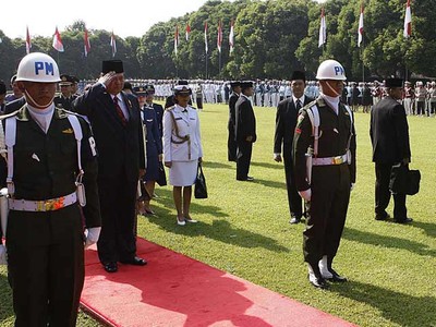 SBY Pimpin Upacara Hari Kesaktian Pancasila