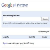Goo.gl, Penyingkat URL Baru dari Google  