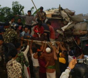 Kecelakaan KA di Pemalang Tak Berdampak di Stasiun Bandung