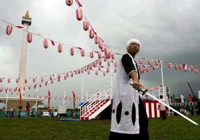 Meriahnya Festival Matsuri di Monas