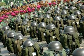 HUT ke-65 TNI, Penjagaan Lanud Halim Perdanakusumah Diperketat