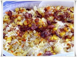 Resep Nasi: Nasi Jagung Wortel