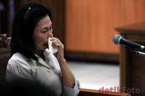 Sri Sumartini Bungkam Tanggapi Vonis Hakim