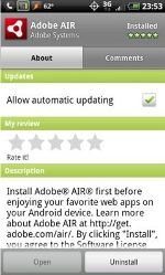 Adobe Air Mendarat Di Android