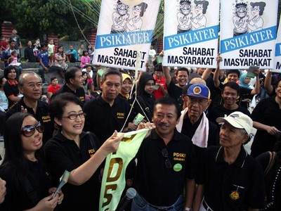 Dokter Kampanye Tentang Gangguan Jiwa